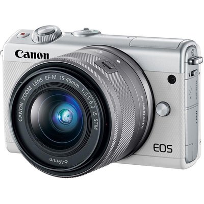 Фотоапарат Canon EOS M100 Kit 15-45mm IS STM White / на складі Canon EOS M100 Kit 15-45 фото