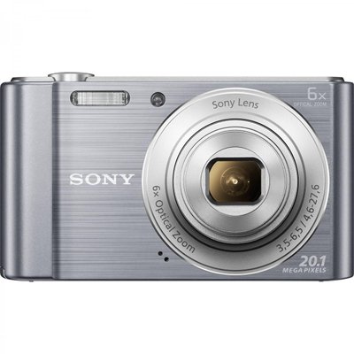 Фотоапарат Sony Cyber-Shot W810 Silver / в магазині DSCW810S.RU3 фото