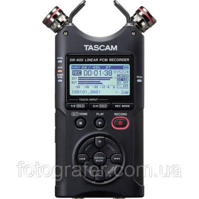 Диктофон Мікрофон Tascam DR-40X ( на складі ) DR-07X фото