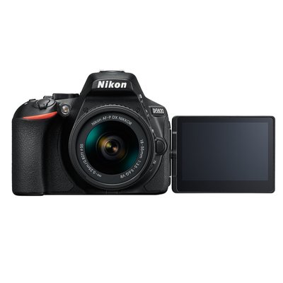 Дзеркальний фотоапарат Nikon D5600 kit AF-P 18-55m VR Гарнантия від виробника Nikon D5600 + kit фото