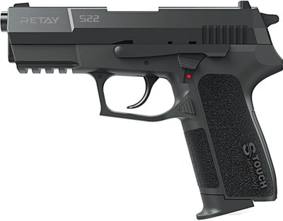 Пістолет стартовий Retay S22 кал. 9 мм. Цвет - black. ( на складе ) 1195.06.19 фото