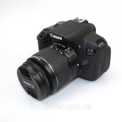 Дзеркальний фотоапарат Canon EOS 700D Kit 18-55m F/3.5-6 (Аренда в Києві) Canon E0S 700D kit 18-55 фото
