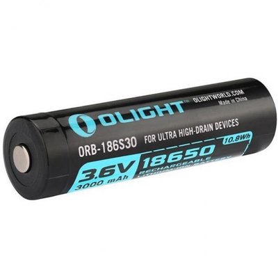 Акумуляторна батарея Olight 18650 HDС (15А) 3000mAh ( на складі ) 23703033 фото