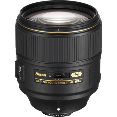 Об'єктив Nikon AF-S 105mm f/1.4E ED офіційна гарантія Nikon 105mm f/1.4 фото