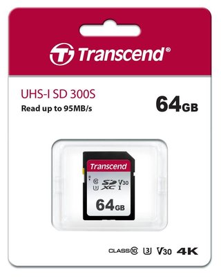 Карта пам'яті Transcend SDHC 64GB UHS-I C10 U3 300S 95MB/s 955985813 фото
