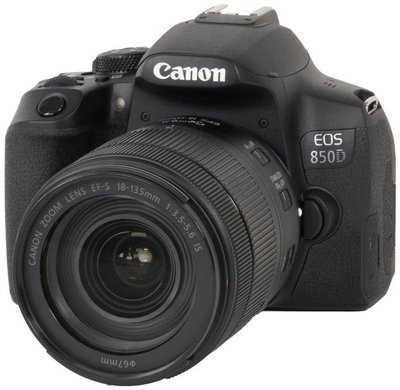 Зеркальный фотоаппарат Canon EOS 850D Kit 18-135 IS USM / на складі Canon EOS 850D Body фото