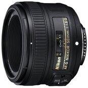 Об' єктив Nikon AF-S 50m F1.8G Вітринний зразок / в магазині Київ Nikon AF-S 50mm F1.8G фото