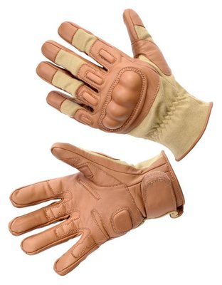 Рукавички тактичні Defcon 5 Glove Nomex/Kevral Coyote tan Розміри: M, L, XL / в магазині в Києві 1422.01.02 фото