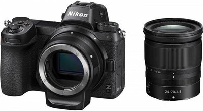 Фотоапарат Nikon Z6 Body + FTZ Mount Adapter 24-70m f4 / на складі Nikon Z6 фото