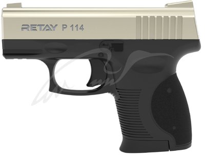 Пістолет стартовий Retay P114 кал. 9 мм. Колір - satin. 1195.03.28 фото
