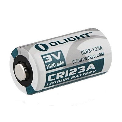 Батарея Olight CR123A 3.0V 18650 1600mAh / в магазині Київ 2370.12.75 фото
