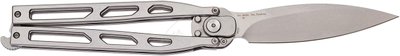 Нож Artisan Kinetic Balisong, D2, Steel ц:silver / на складе 2798.02.06 фото