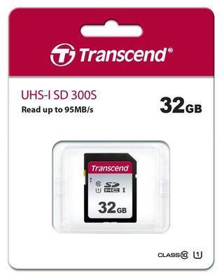 Карта пам'яті Transcend SDHC 32GB UHS-I C10 U1 300S 95MB/s Transcend SDHC 32GB UHS-I фото
