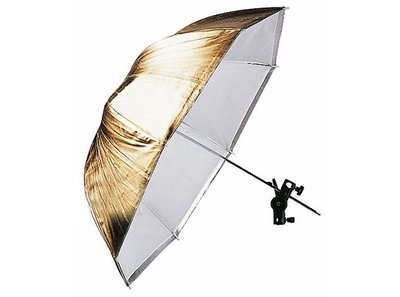 Зонт Falcon Black/Gold/Silver/Translacent 48" (122см, 8mm) (URK-48TGS 8mm) / На Складі URK-48TGS 8mm фото