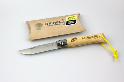 Нож Opinel №8 VRI Tour de France 2020 Engraved / в магазині 204.66.54 фото