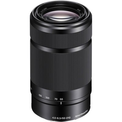 Sony E 55-210mm f/4.5-6.3 OSS E-Mount Lens Black/на складі sony 55-210 фото