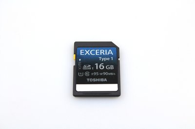 Карта пам'яті Toshiba Exceria SDHC 16GB C10 R95 / W90 U1 Type 1 Exceria 16GB фото