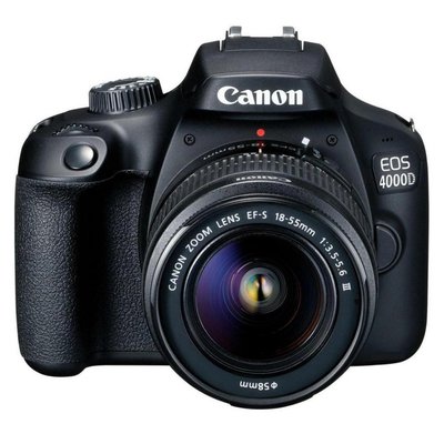 Комплект Фотоапарат Canon EOS 4000D 18-55 f3.5-5.6 DCIII + Фотосумка-чохол CaseLogic BRCS-102 Canon EOS 4000D фото