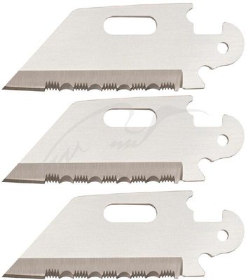 Клинок ножа Cold Steel Click-N-Cut Utility Serrated , 3шт/уп / на складе 1260.14.85 фото