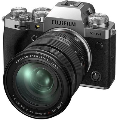 Фотоаппарат Fujifilm X-T4 Kit 16-80mm Silver / на складі X-T4 Kit 16-80mm фото