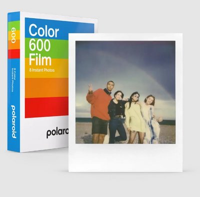 Фотоплівка Касета Polaroid 600 біла рамка 1431796317 фото