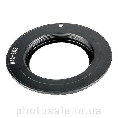 Перехідник адаптер М42 – Canon EF EOS с чіпом в магазині Київ 1758905229 фото