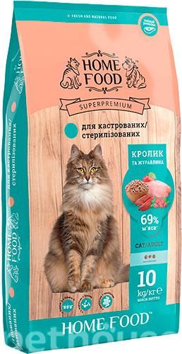 Home Food з кроликом та журавлиною для стерилізованих котів 2021730536 фото