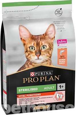 Purina Pro Plan Cat Adult Sterilised Vital Functions Salmon 10кг 2021813923 фото