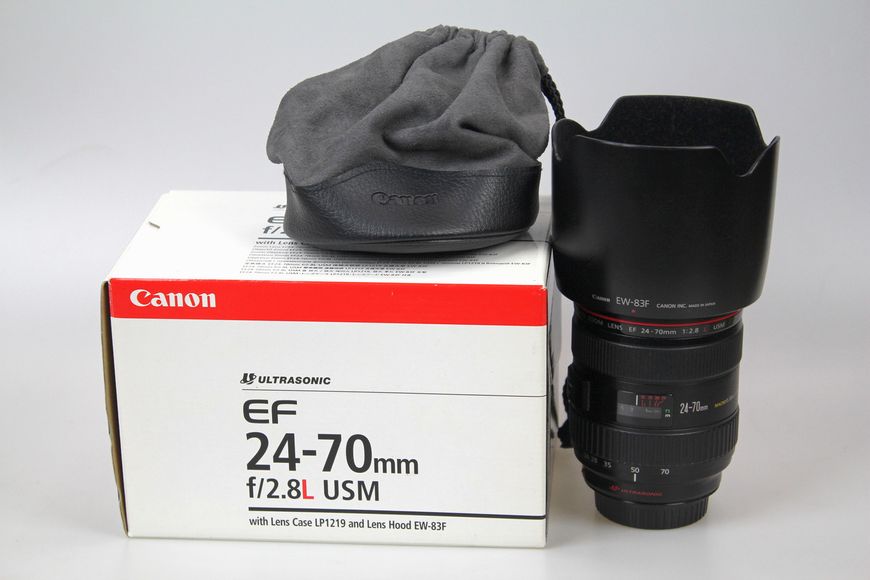 Об'єктив Сanon EF 24-70m USM f/2.8L Б/в / в магазині Київ 1522456960 фото