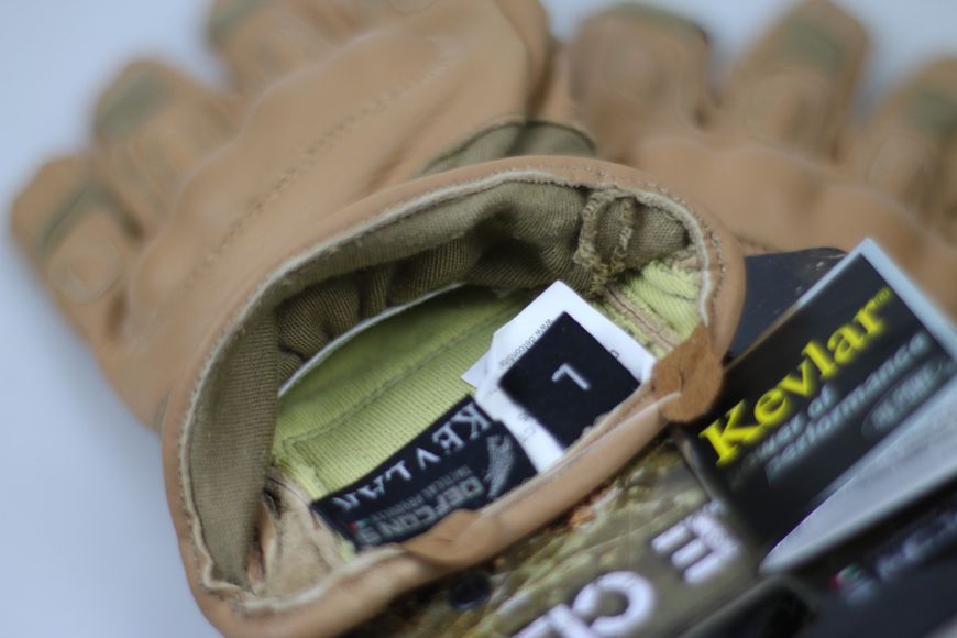 Перчатки тактические Defcon 5 Glove Nomex/Kevral Coyote tan Размеры: M, L, XL / в магазине в Киеве 1422.01.02 фото