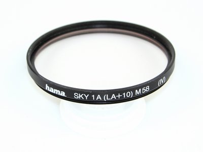 Світлофільтр hama sky 1A(LA+10) 58mm б/у / в магазині 1238438534 фото