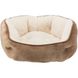 Лежак Trixie Othello для собак, с наполнителем из флиса, плюш, 50 см (коричневый) 2043687159 фото 1